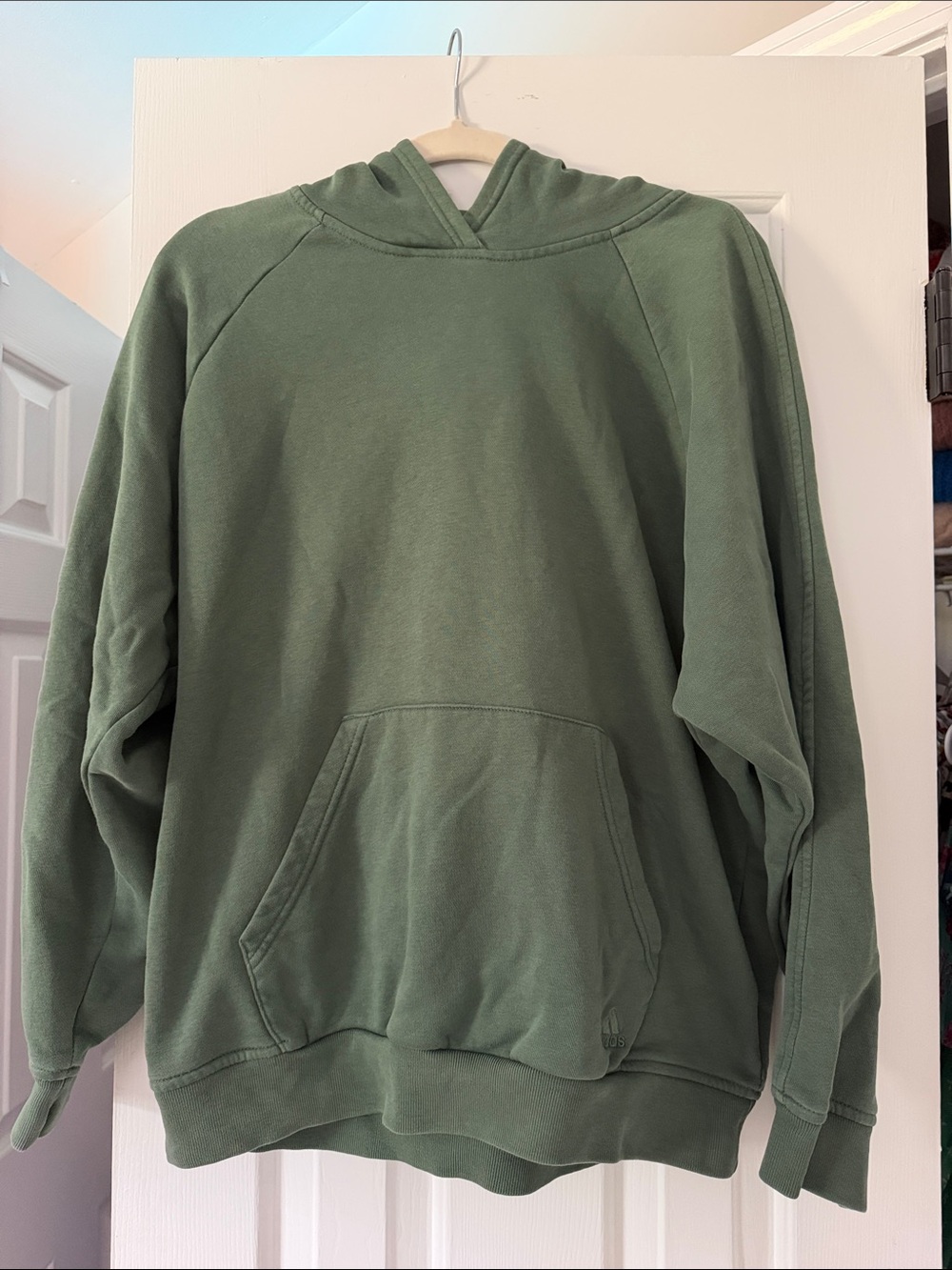 Adidas Hoodie in Dark Sage Green
